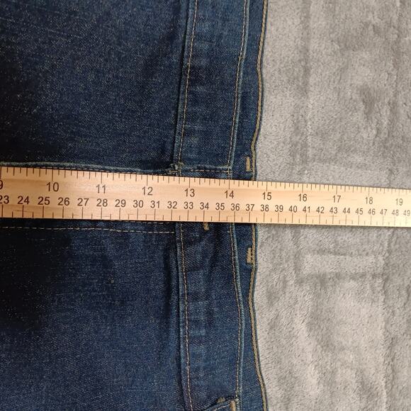 Dickies Jeans Men's 42 x 30 Dark Blue Carpenter Style Hammer Loop - Picture 14 of 16